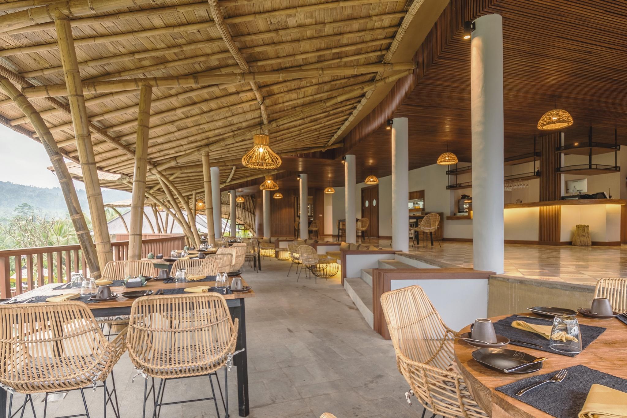 Wapa Di Ume Sidemen Hotel Sidemen  Exterior photo The restaurant at the resort