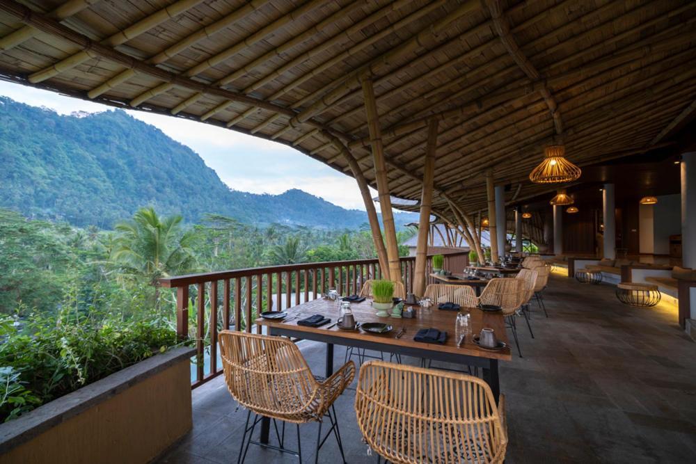 Wapa Di Ume Sidemen Hotel Sidemen  Exterior photo The restaurant at the resort